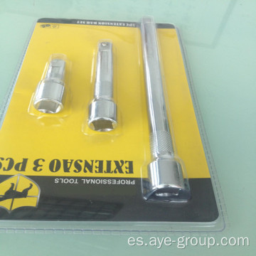 1/2 &quot;Dr.Socket Extension Bar establece 3 piezas